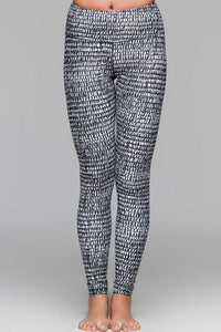 Lucky Graphic Brush Stroke Leggings